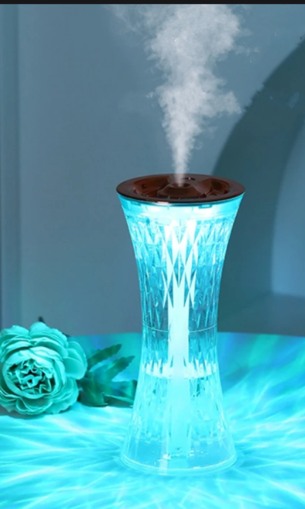 humidificateur, brumisateur bleu vert
