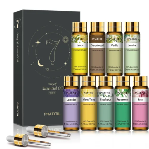 Coffret  Cadeau d'Huiles Essentielles - Aromathérapie