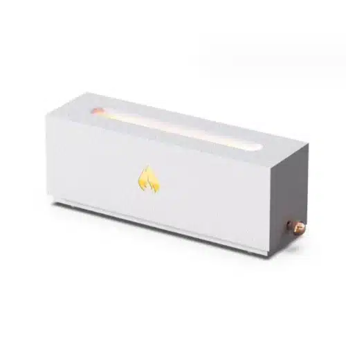 Diffuseur d'Arômes d'Huiles Essentielles effet Flamme Blanc